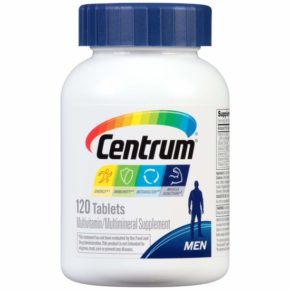 Centrum Men Multivitamin/Multimineral Supplement (120-Count Tablets)
