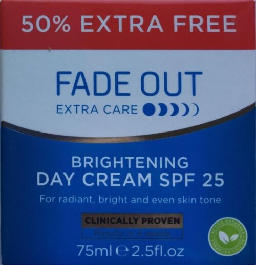 Fade Out Advance Whitening Day Cream SPF 25 + 50% Extra Free