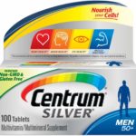 Centrum Silver Men (100 Count) Multivitamin / Multimineral Supplement Tablet, Vitamin D3, Age 50+