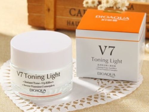 v7 toning light cream