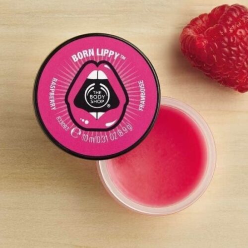 The Body Shop Born Lippy Raspberry Lip balm bd