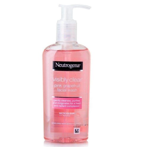 Neutrogena visibly clear pink grapefruit facial wash