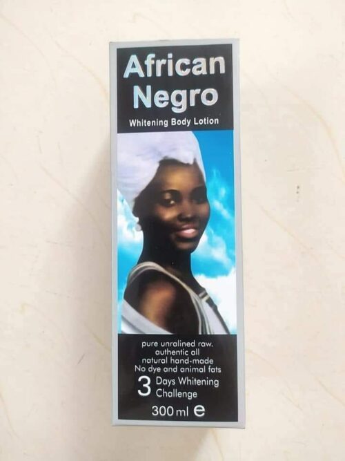 African Negro whitening body Lotion