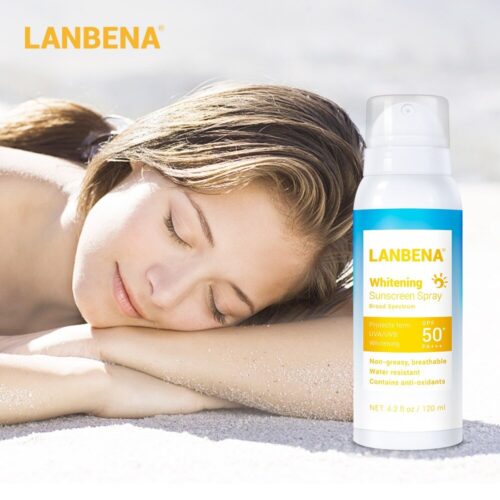 lanbena whitening sunscreen spray