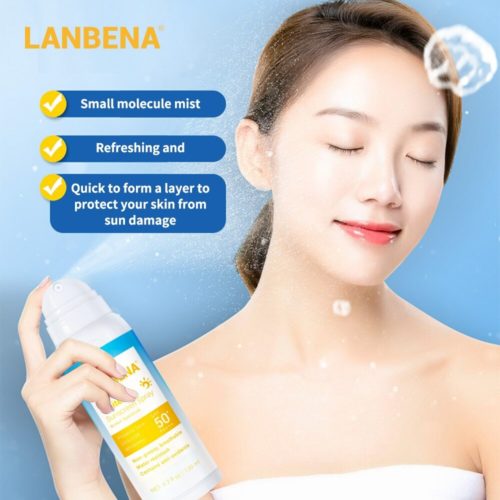 lanbena whitening sunscreen spray