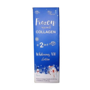 Frozen collagen 2 in 1 Whitening Lotion