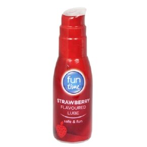 fun time strawberry flavored lube