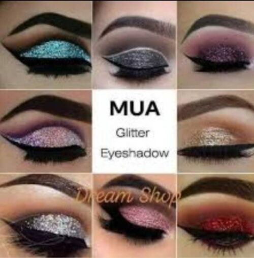MUA glitter eyeshadow