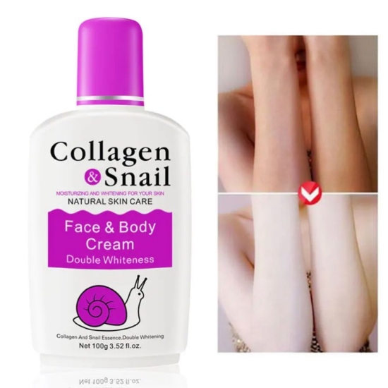 Collagen and Snail Face and Body Cream