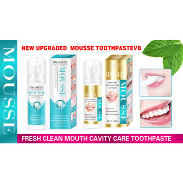 Dr Davey Mousse Whitening Toothpaste