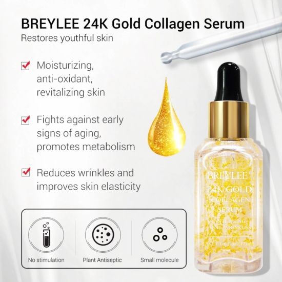 Breylee 24k Gold Collagen Serum
