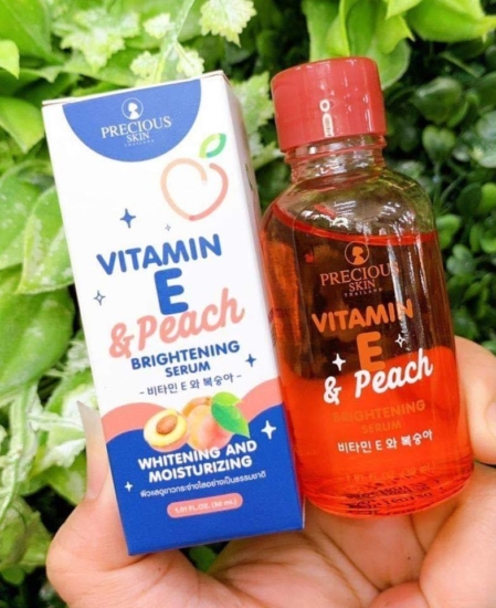 precious skin vitamin e peach Serum