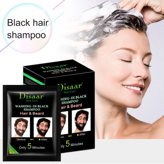 Disaar Hair & Beard Black Shampoo
