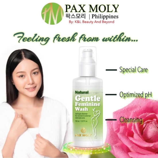 pax moly gentle feminine wash
