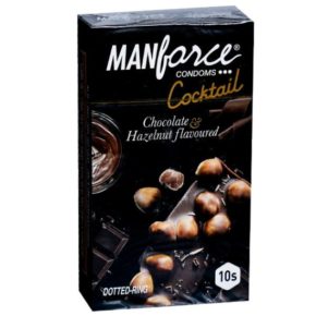 Manforce Cocktail Chocolate & Hazelnut Flavoured Condoms
