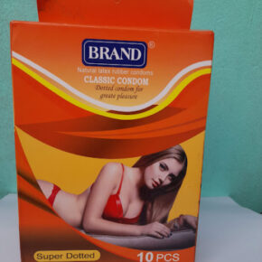 Brand Super dotted condom