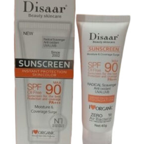 Disaar Facial Body Whitening Sunscreen Cream Spf 90 Sun Block 40gm