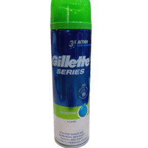 3x Action Gillette series sensitive shave gel 200ml