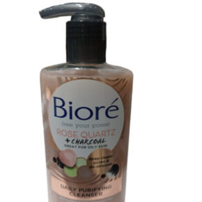 Biorefree Your Pores! Rose Quartz +charcoalgreat for Oily Skin 200ml
