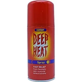 Export Deep Heat Spray, 150ml