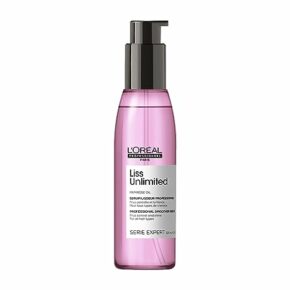 L'Oreal Professionnel Serie Expert Liss Unlimited Blow Dry Serum 125 Ml, For Frizz-Free Hair