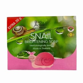 Bioactive New Black to Herbal Snail Brightening Soap 70gm