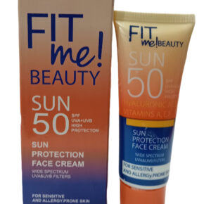 Fit Me Beauty Sun 50 spf uva+uvb High Protection Sun Protection Face Cream