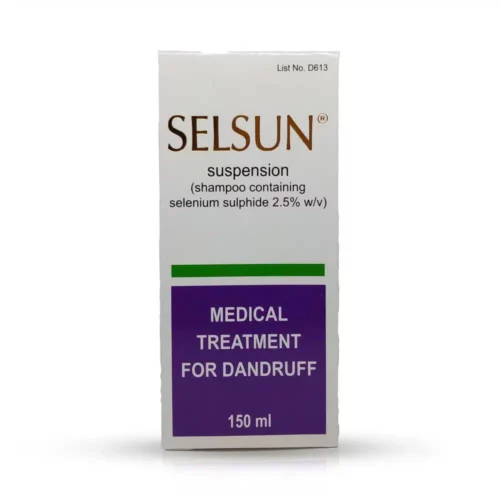 Selsun Suspension (shampoo containing selenium sulfide 2.5% w/v)