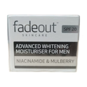 Fadeout SPF 25 Advanced Whitening Moisturiser for Men Niacinamide & MulBerry 50ml