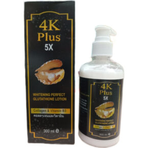 4K Pluse Whitening Perfect Glutathione Lotion 300ml