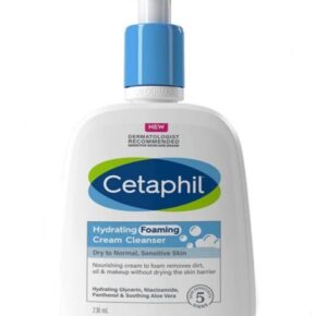 Cetaphil Hydrating Foaming cream cleanser 236ml