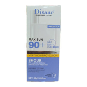 Disaar Sunscreen lotion innovation SPF 90