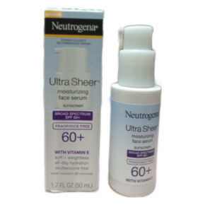 Neutrogena Ultra Sheer Moisturizing Face Serum Vitamin E SPF60